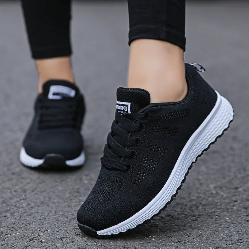 Breathable Mesh Sneakers - Wave Fashion