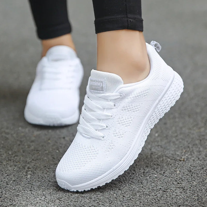 Breathable Mesh Sneakers - Wave Fashion