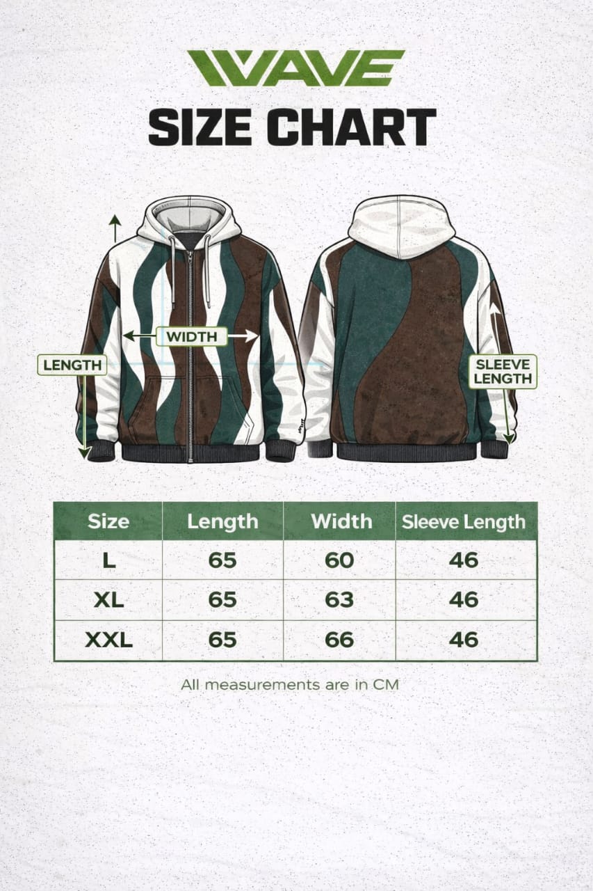 Green Double Face Jacket | Box Fit | 2 Looks in 1 | 100% Melton Cotton